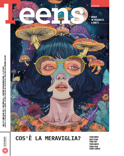 Copertina rivista Teens 2025/04 (Città Nuova).