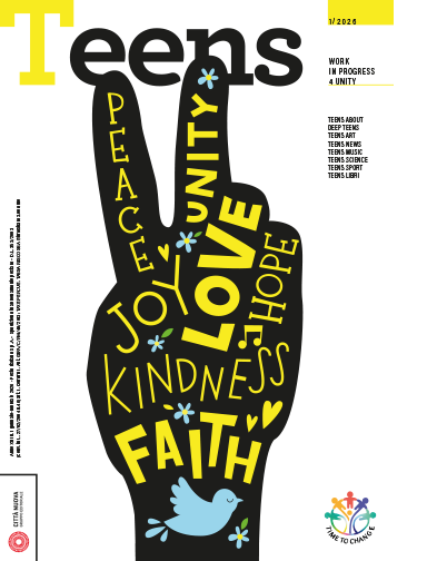Copertina rivista Teens 2026/01 (Città Nuova).