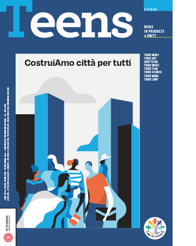 Copertina rivista Teens 2026/02 (Città Nuova).