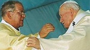 Palabras de Mons Pedro Meurice Estiú al darle la bienvenida al Papa Juan Pablo II