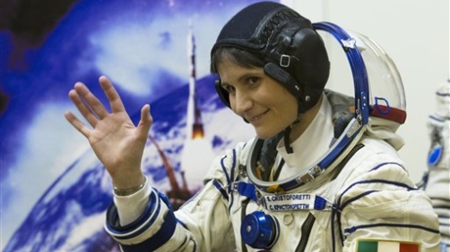 L'astronauta Samantha Cristoforetti