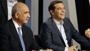 Grecia, duello Meimarakis-Tsipras