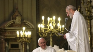 Il papa alla sinagoga: le parole e i nomi