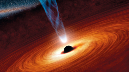 Simulazione di un buco nero