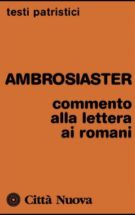 Copertina Commento alla lettera ai Romani