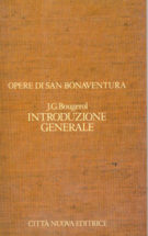 Copertina Introduzione generale opere di S. Bonaventura