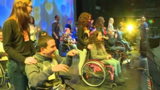 Disabili sul palco