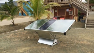 Il pannello solare che produce acqua potabile