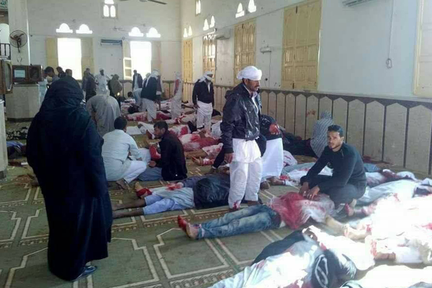 Attack on mosque in Egypt