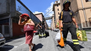 Genova: il dramma degli sfollati
