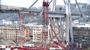 Ponte Morandi, inizia la ricostruzione