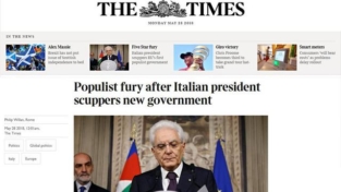 La crisi italiana sulla stampa estera