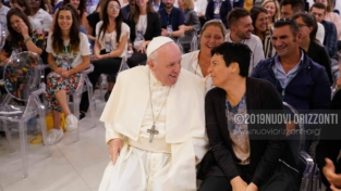 Il papa incontra Nuovi Orizzonti