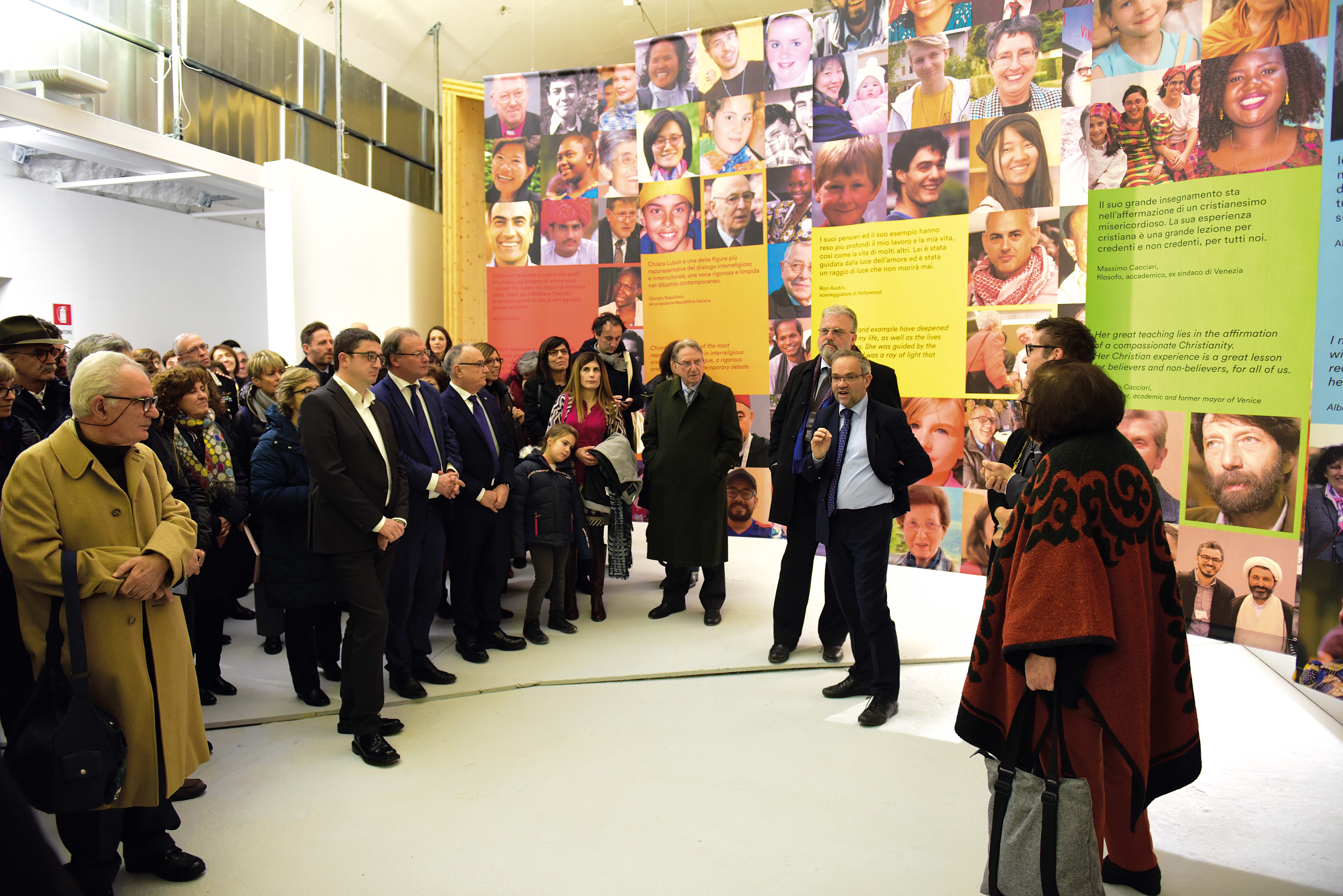 La mostra "Chiara Lubich città mondo"