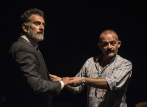 "Il prestito" di Jordi Galcerán con Luca Iervolino e Luciano Saltarelli - regia Rosario Sparno - ph©Pino Miraglia