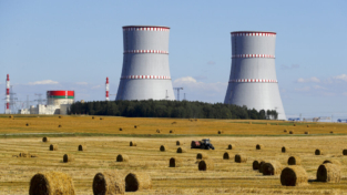 Proteste per la centrale nucleare bielorussa