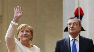 L’ultimo viaggio ufficiale di Angela Merkel nella capitale italiana