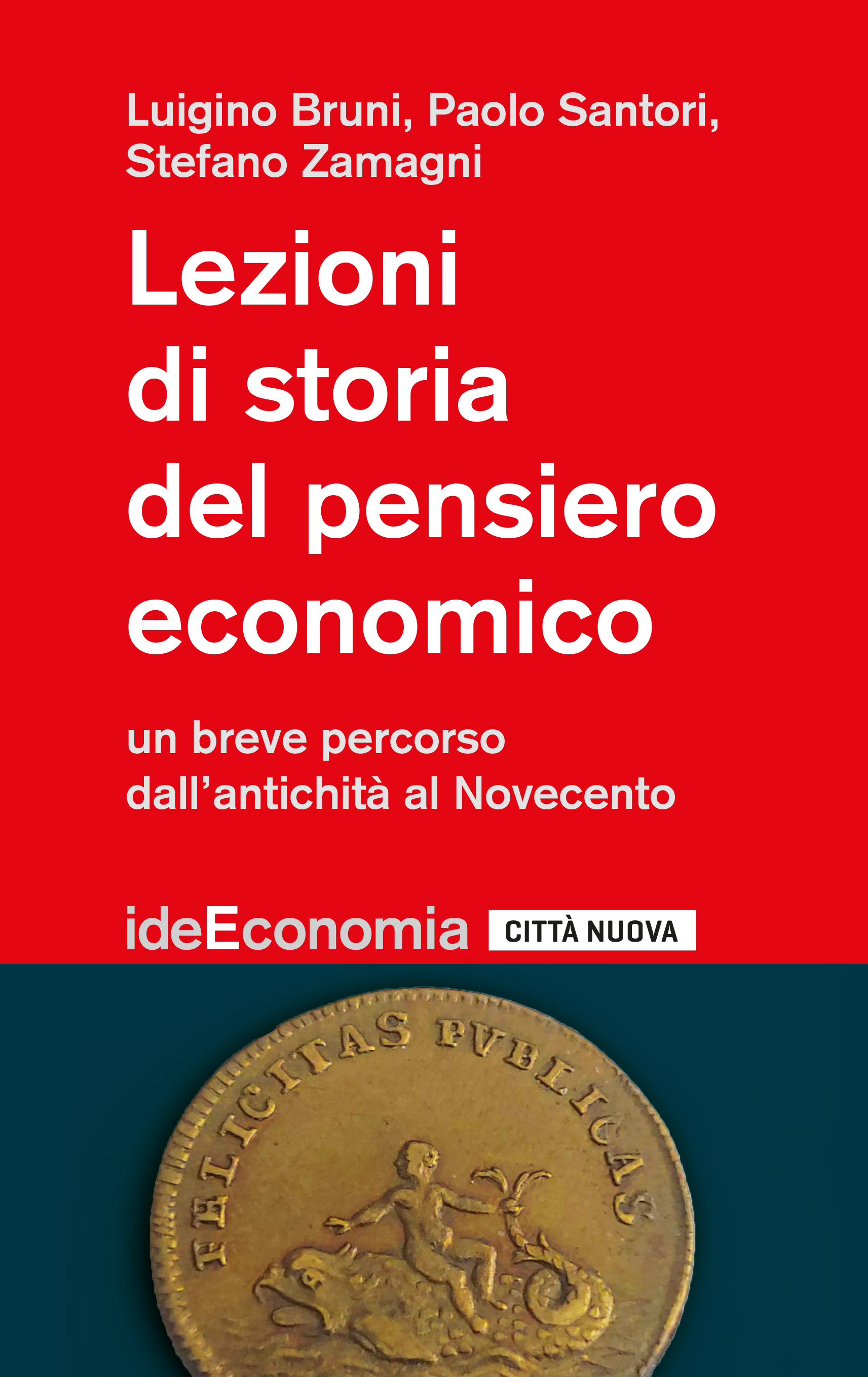 Copertina lezioni di storia del pensiero economico