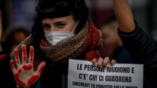 Gli studenti di Milano contro la guerra