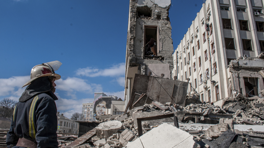 La guerra è accanto