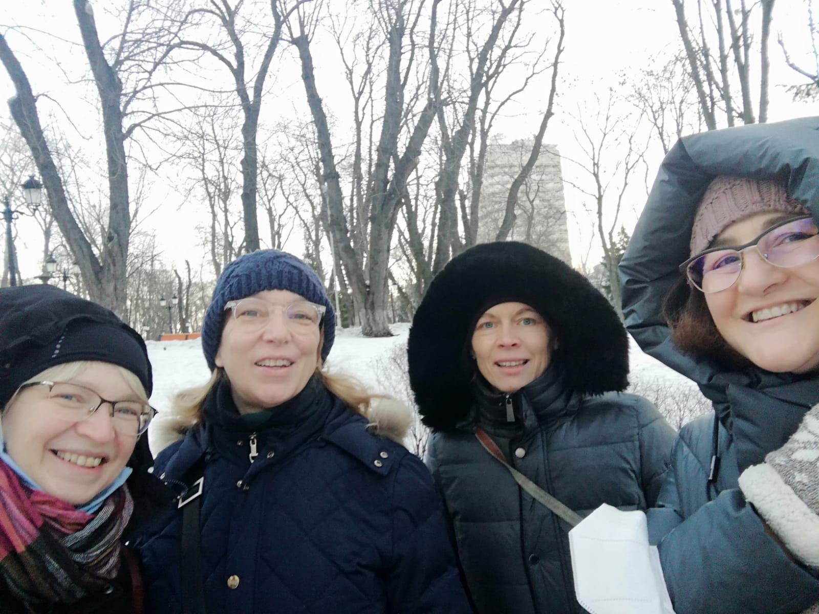 Le pope di Kiev (Gloria è la prima da sinistra)