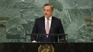 Draghi all’ONU: determinati contro l’autocrazia di Putin