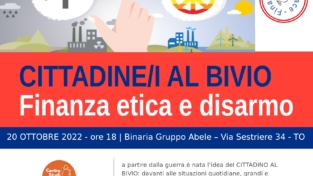 Torino Finanza etica e disarmo