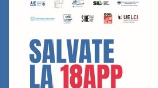 Il Gruppo Editoriale Città Nuova con UELCI e AIE per la campagna #SALVATELA18APP