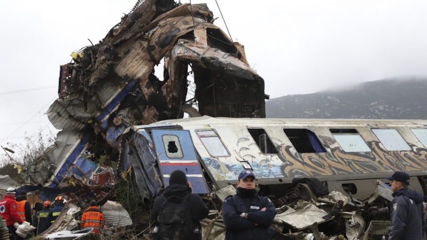 Grecia incidente ferroviario