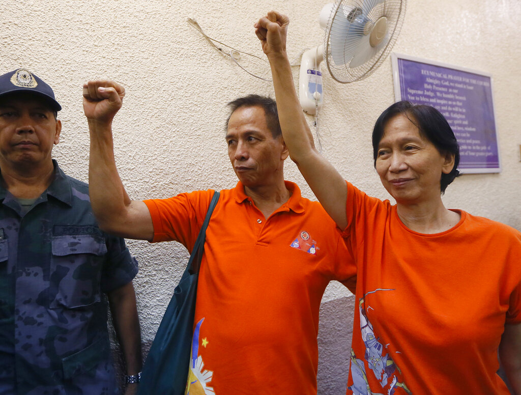 Wilma e Benito Tiamzon