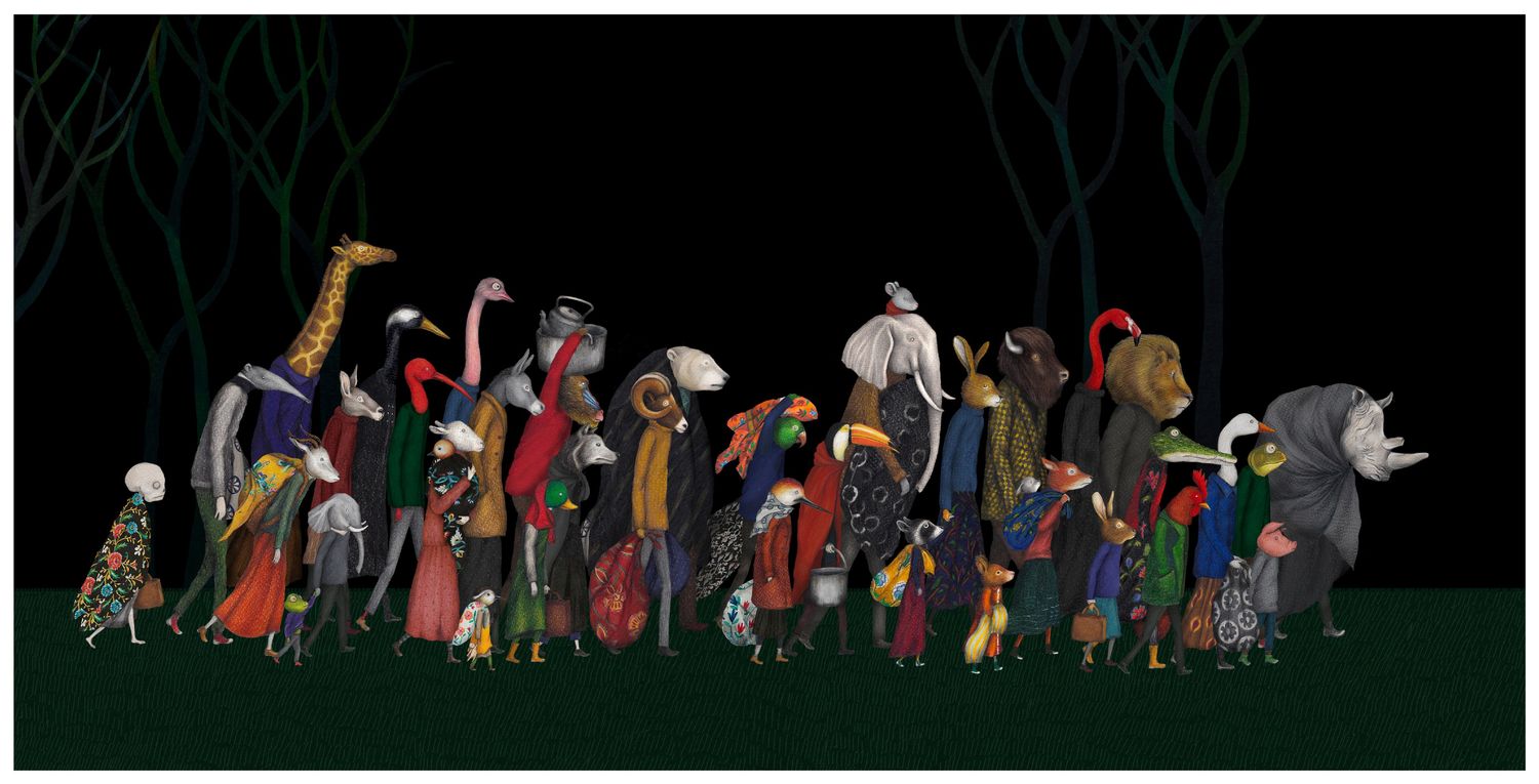 Migrantes. Foto ufficiale mostra di Issa Watanabe