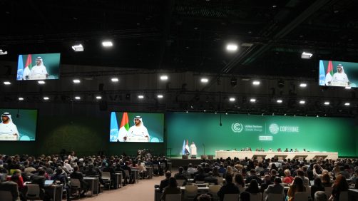 COP28 President Sultan al-Jaber speaks during the opening session at the COP28 U.N. Climate Summit, Thursday, Nov. 30, 2023, in Dubai, United Arab Emirates. (AP Photo/Peter Dejong)Associated Press/LaPresseOnly Italy and Spain