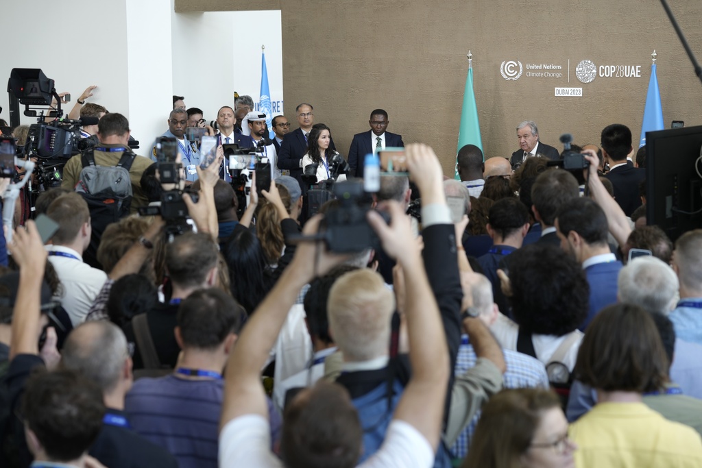 Vertice sul clima COP28(AP Photo/Peter Dejong)