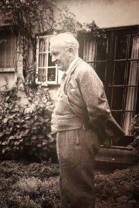 J.R.R. Tolkien, fotografia esposta nella Galleria Nazionale. (Foto di Miriana Dante)