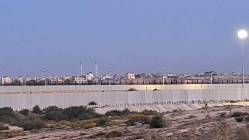 Muri d’Egitto al confine con Gaza