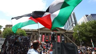 Australia, studenti in piazza per la Palestina