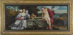 Tiziano Vecellio, Amor sacro e amor profano, foto Galleria Borghese, Roma. Foto Coen