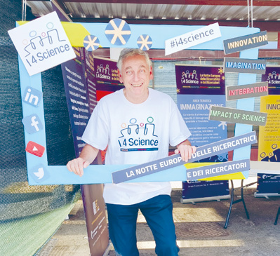 Antonello Pasini a “I 4 Science, La notte europea delle ricercatrici e dei ricercatori”, Roma, CNR, 27 settembre 2024.