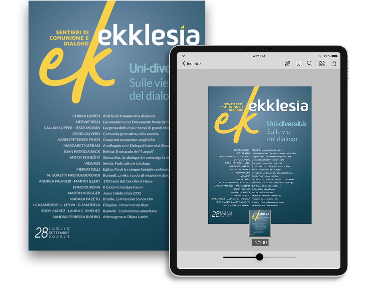 Copertina Ekklesia numero 28