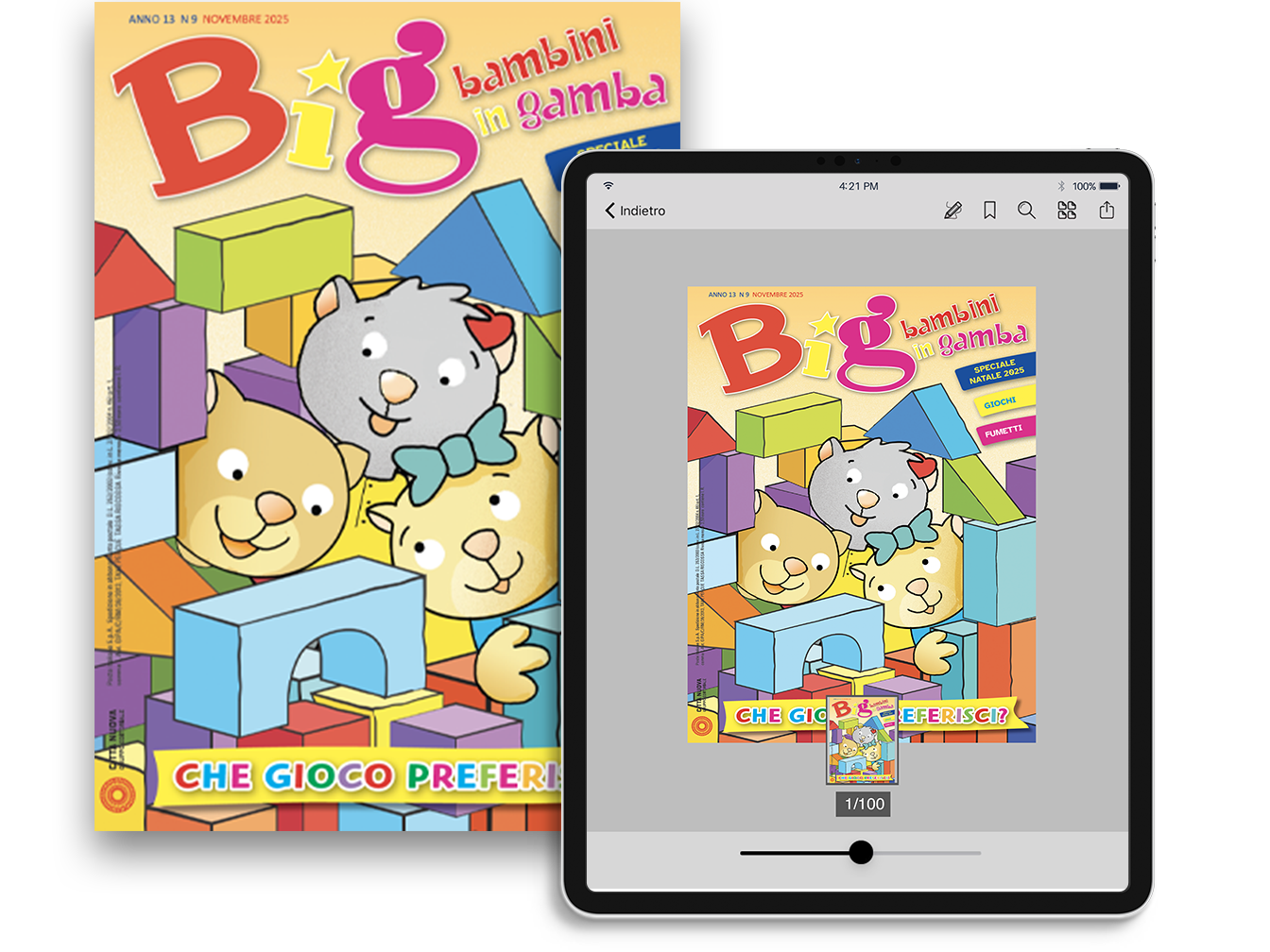 Copertina Big novembre 2025