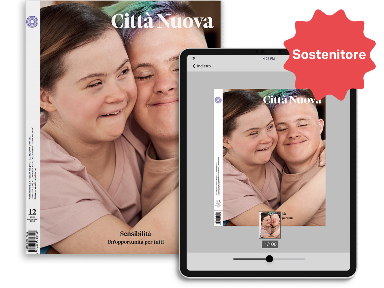 Copertina Città Nuova Dicembre 2025