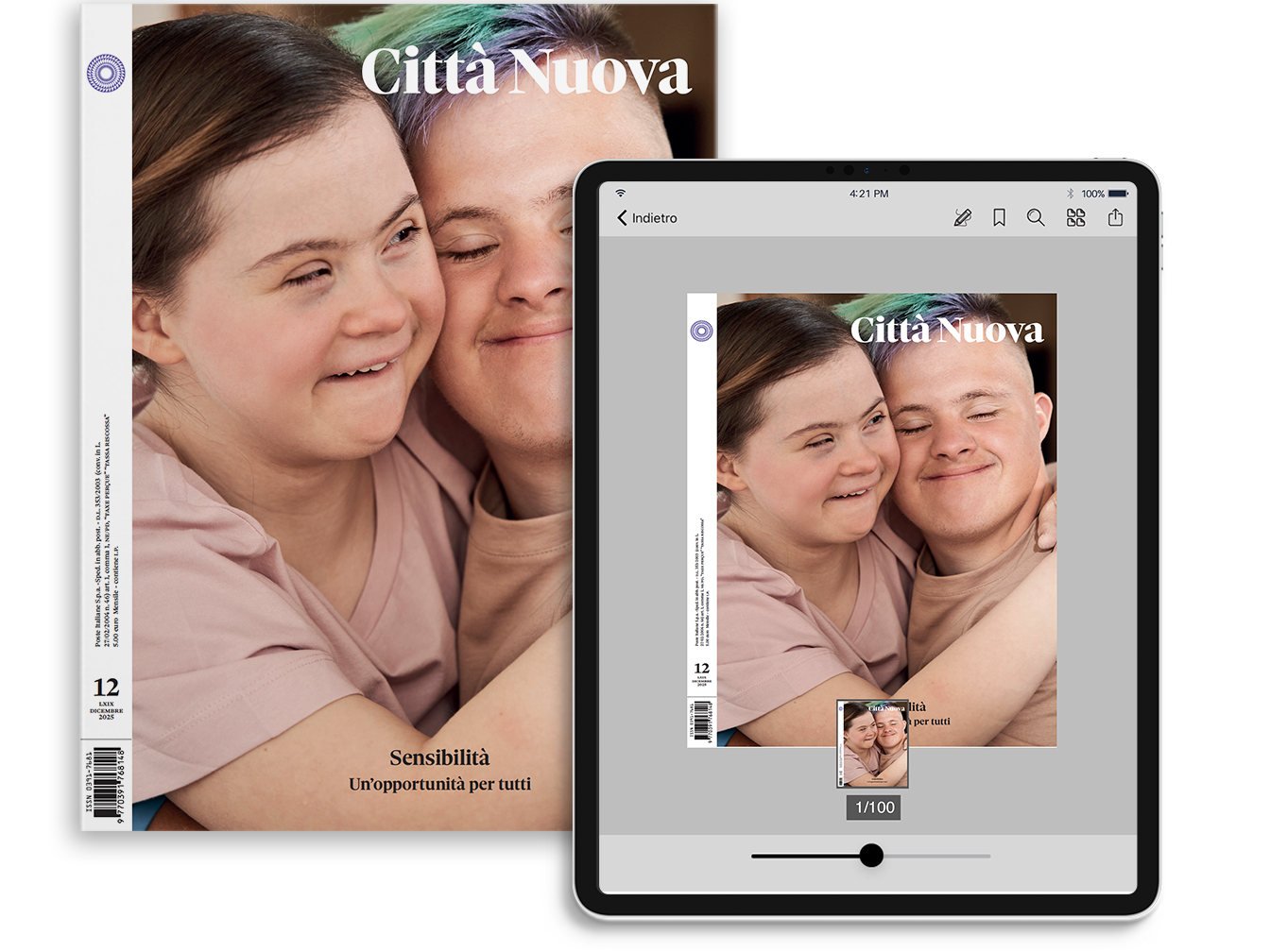 Copertina Città Nuova Dicembre 2025