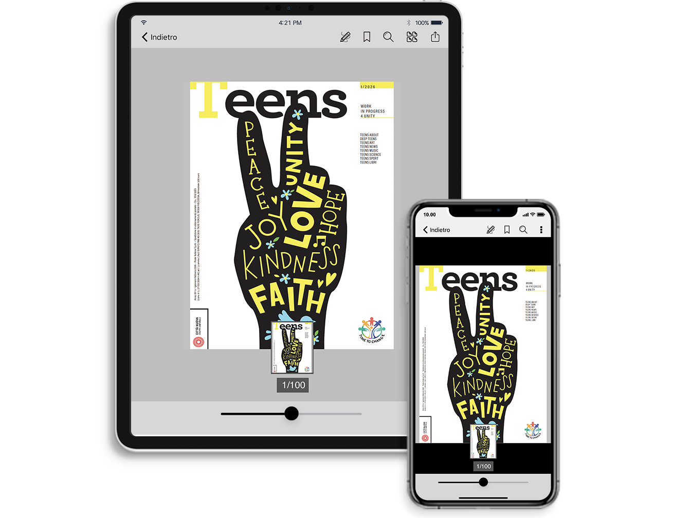 Copertina Teens Gennaio 2026