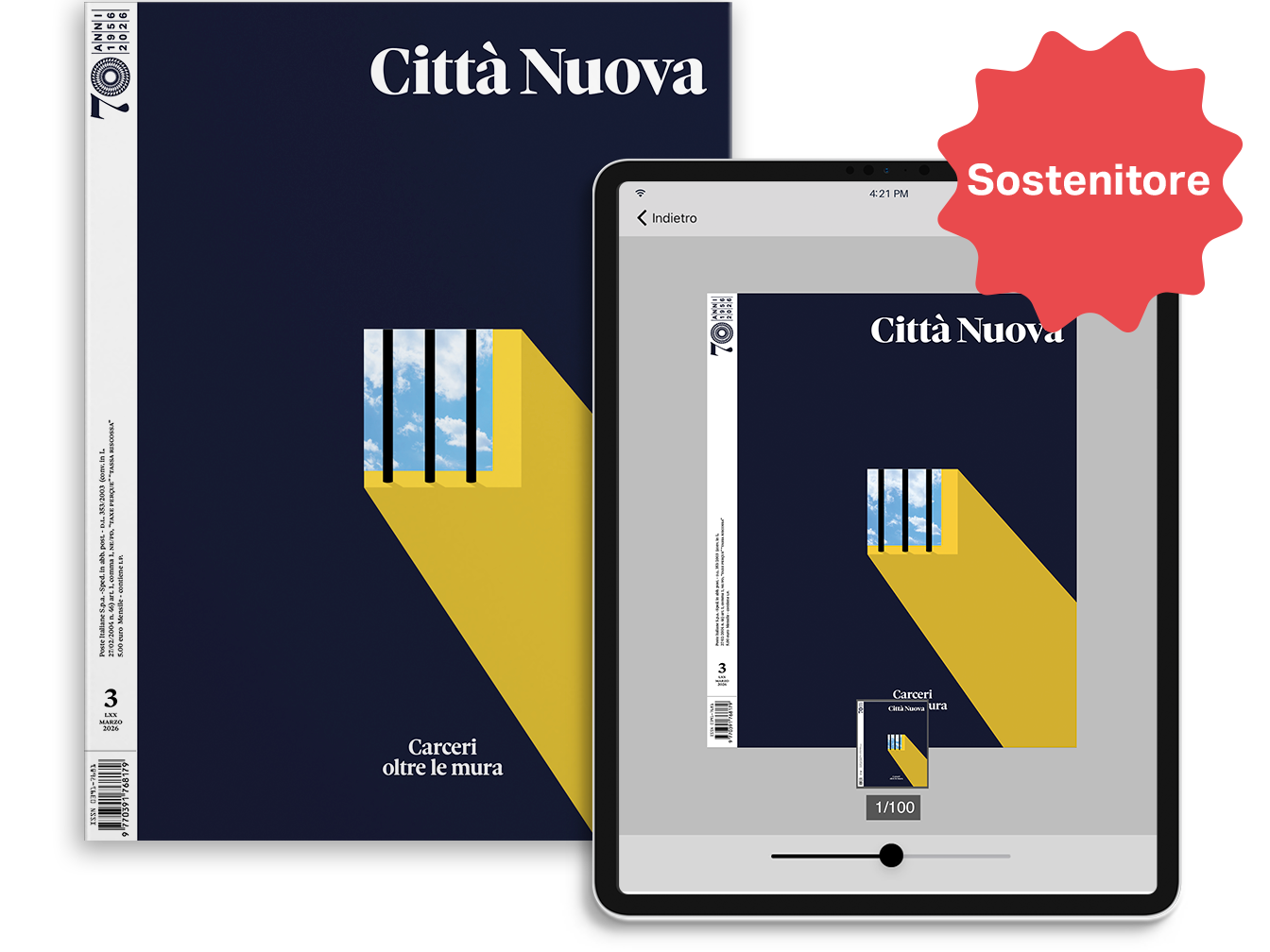 Città Nuova - Abbonamento sostenitore