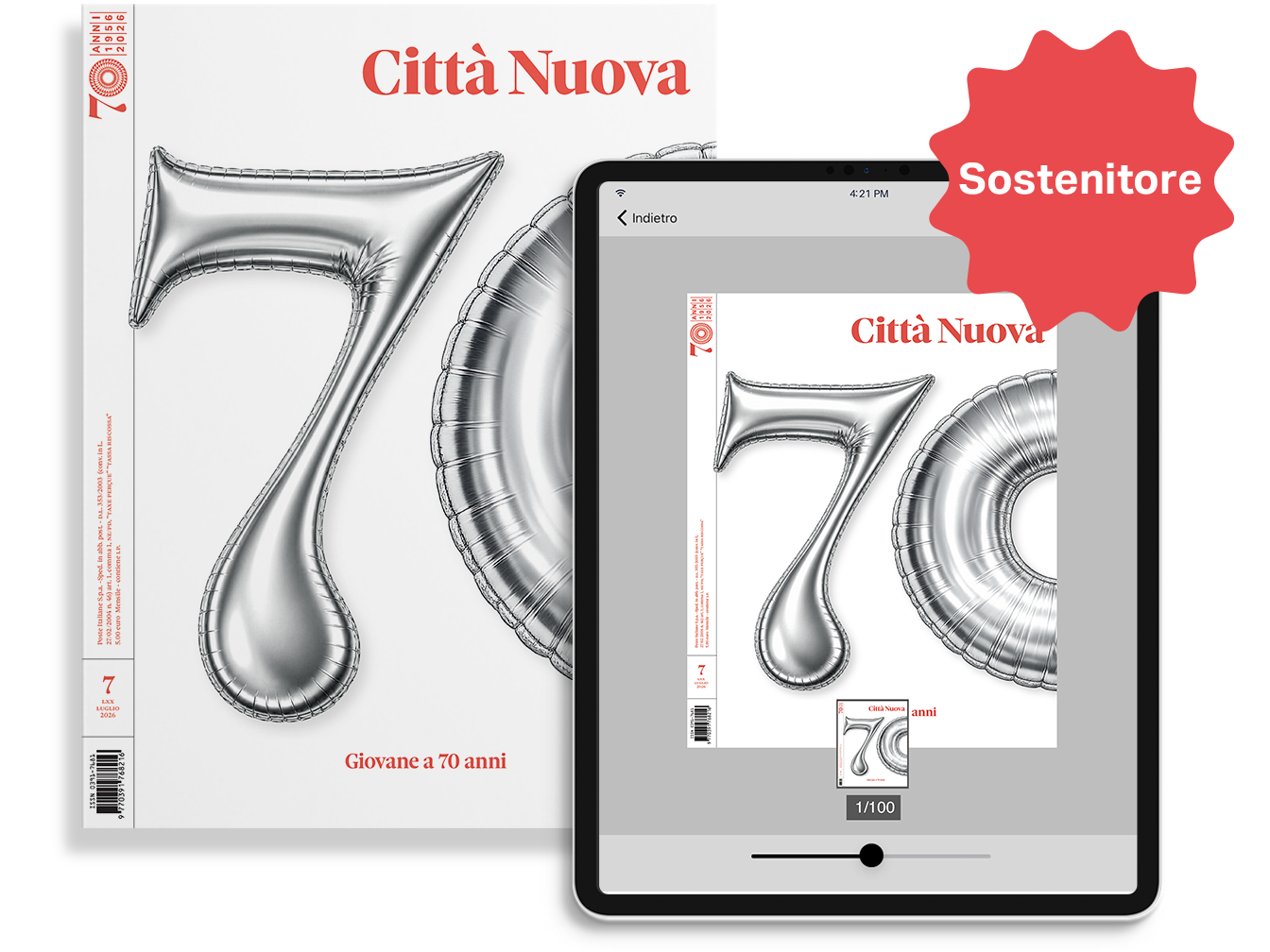 Copertina Città Nuova Luglio 2026