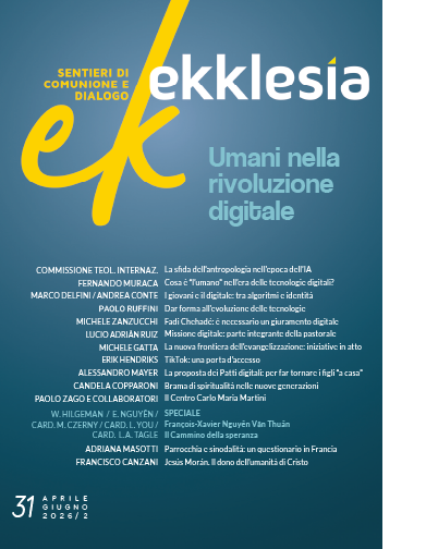 Copertina rivista Ekklesia numero 31 (Città Nuova).
