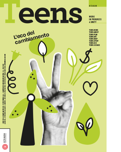 Copertina rivista Teens 2026/04 (Città Nuova).